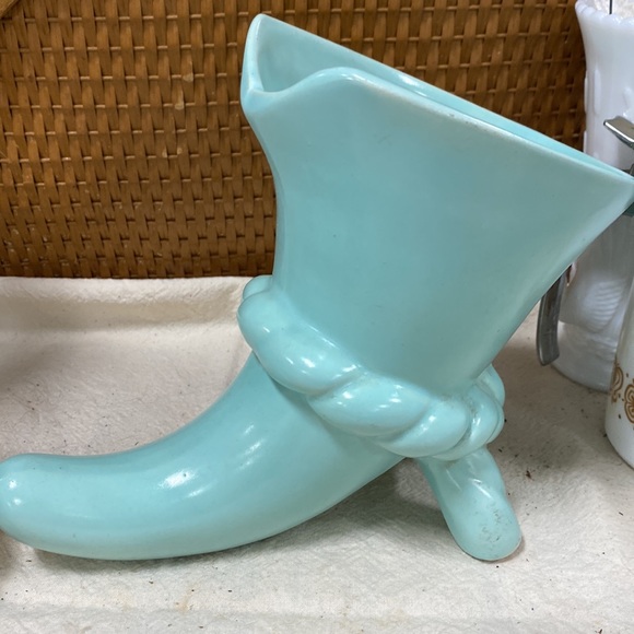 HEAGER CORNUCOPIA POTTERY - Picture 3 of 5